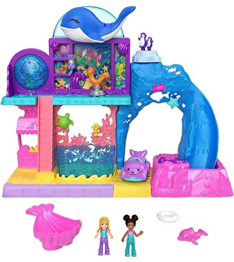 Polly Pocket Pollyville Eğlenceli Akvaryum Oyun Seti