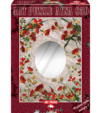 Art Puzzle 850 Parça Serpme Ayna