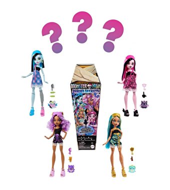 Monster High Gizemli Sırlar Havalı Pijama Partisi Sürpriz Paket HYV64