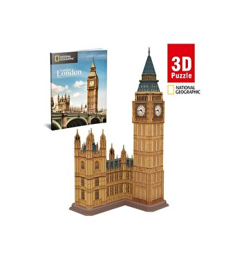 Nessiworld National Geographic 3D Puzzle Big Ben Saat Kulesi