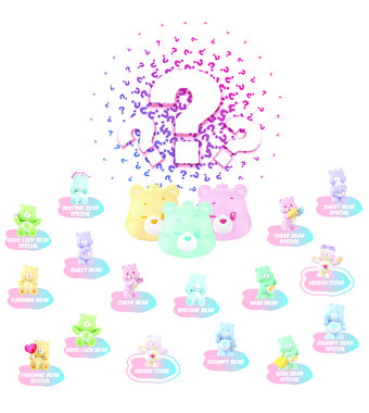 Care Bears Little Things Serisi Sürpriz Paket Koleksiyon Figürü
