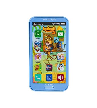 Kukuli̇ Oyuncak Telefon Mavi̇