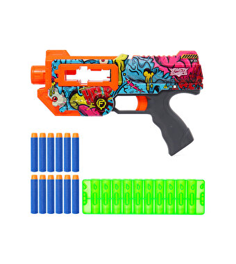 Fast Shots 12'li Dart Atan Desenli Tabanca