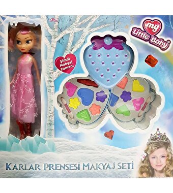 Prenses Bebekli İkili Kutulu Makyaj Seti