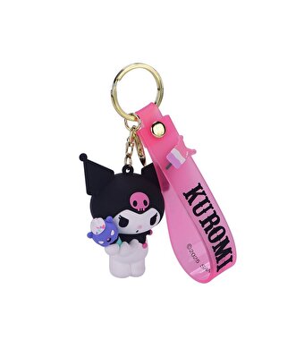 Hello Kitty ve Arkadaşları Anahtarlık CDU8 Kuromi Ice Cream
