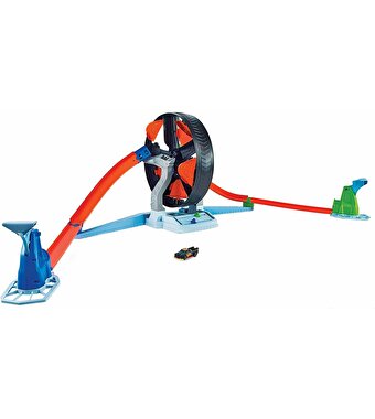 Hot Wheels Dönen Tekerlek Macerası Yarış Seti GJM77