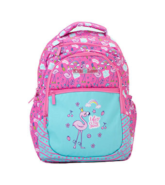 Kaukko Kids Love Paterned Flamingo Sırt Çantası
