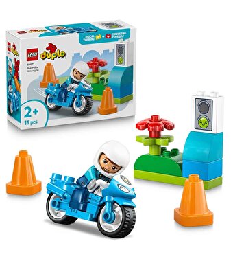 LEGO DUPLO Kasabası Mavi Polis Motosikleti 10471