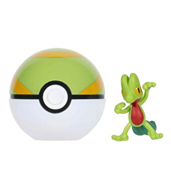 Pokemon CIip 'N' Go Figür S3 Treecko ve Nest Ball