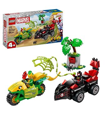 LEGO Marvel Spin ve Electro Dinozor Aracı Takibi 11198