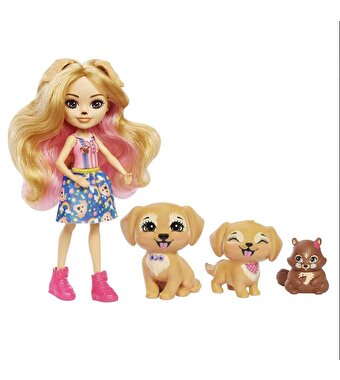 Enchantimals Aile Serileri Oyun Seti Gerika Golden Retriver Ailesi HHB85