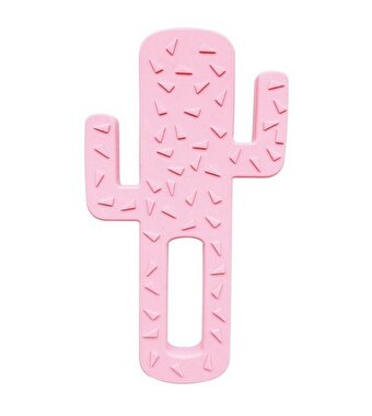 Kaktüs Silikon Diş Kaşıyıcı Pembe