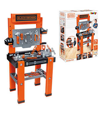 Smoby Black+Decker Bricolo 75 Parça Tamir Tezgahı