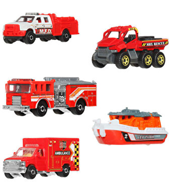 Matchbox Beşli Araba Seti Recue JJP42