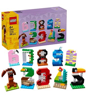 LEGO Iconic Doğum Günü Rakamları 40807