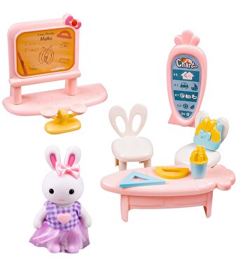 Bay Dreamy Mini Tavşan Okul Seti Matematik Sınıfı