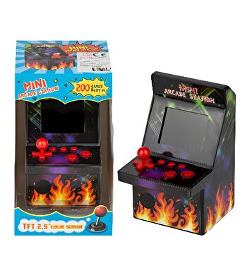 Mini Arcade Atari 200 Oyunlu Nostalji Oyun Konsolu