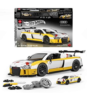 Hot Wheels Elite Serisi '15 Audi R8 LMS Yapım Seti 820 Parça JFT18