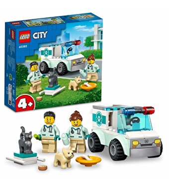 LEGO City Veteriner Kurtarma Aracı 60382