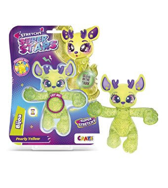 Superstars Pearly Yellow Bijou Stretchy Figür