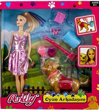 Anlily Kutulu Oyun Arkadaşım Pembe Elbi̇seli̇