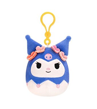Squishmallows Sanrio Hello Kitty And Friends 9 Cm Peluş Anahtarlık Kuromi