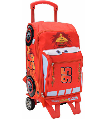 Cars 3 Boyutlu Çek Çek Okul Çantası