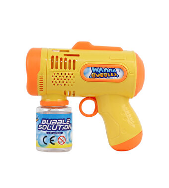 Wanna Bubbles Pilli Köpük Tabancası Sarı