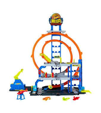 Hot Wheels City Mega Loop Garaj JBM74