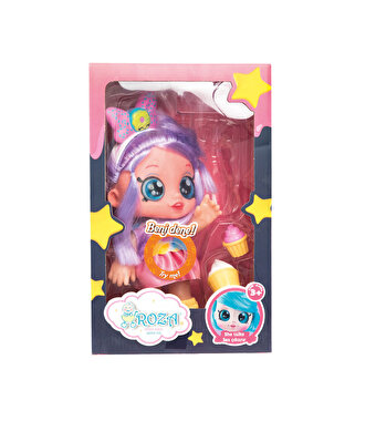 Roza Şeker Kız Pembe Etekli Fonksiyonlu Bebek