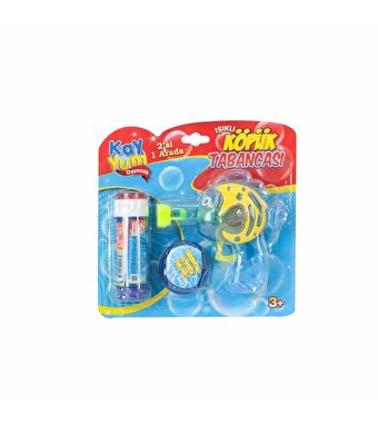 Işıklı Köpük Tabanca Mavi