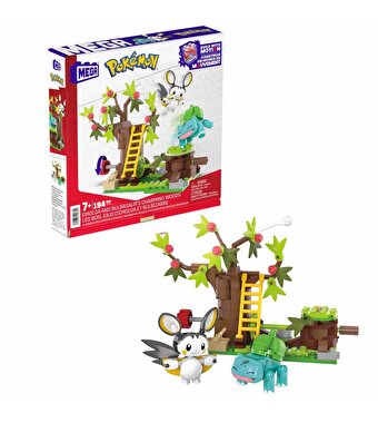 MEGA Pokemon Emolga ve Bulbasaur'un Ormanı HTH69