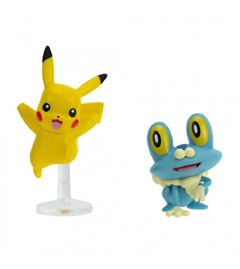 Pokemon Battle 2'li Figür Seti Pikachu ve Froakie