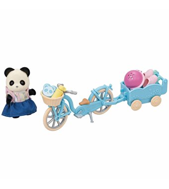 Sylvanian Families Bisiklet ve Paten Seti Panda Kız