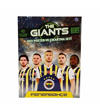 Fenerbahçe 2023/24 Sezon Dev Poster ve Çıkartma Seti