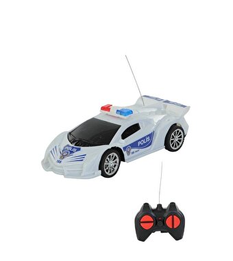 Uzaktan Kumandalı 4 Fonksiyonlu Polis Arabası