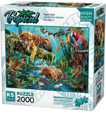 Ks Games Tigers İdyll 2000 Parça Puzzle