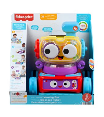 Fisher Price 4'ü 1 Arada Eğlenceli Robot HCK43