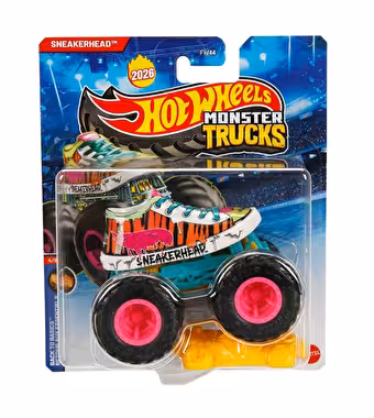 Hot Wheels Monster Trucks 1:64 Arabalar Sneakerhead JHY38