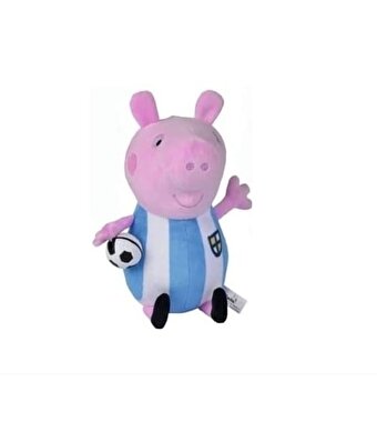 Peppa Pig Kostümlü Peluş Futbolcu Peppa