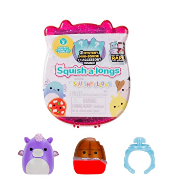 Squishmallows Squish-a-Longs 2'li Sürpriz Paket Seri 3