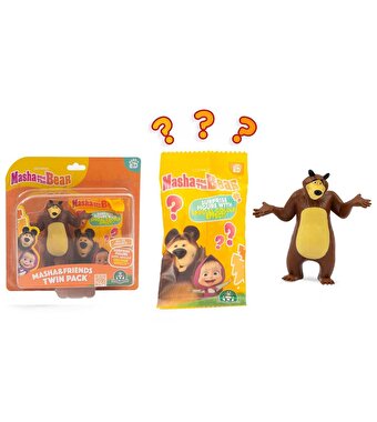 Masha ile Koca Ayı 2’li Figür Paketi Koca Ayı
