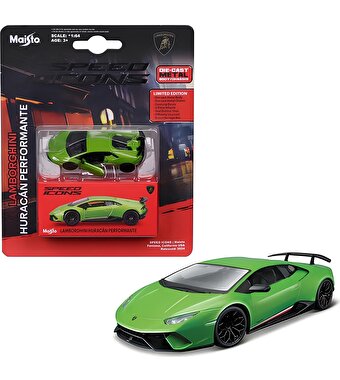 1:64 Speed Icons Koleksiyon Araçlar Lamborghini Huracan Performante Yeşil