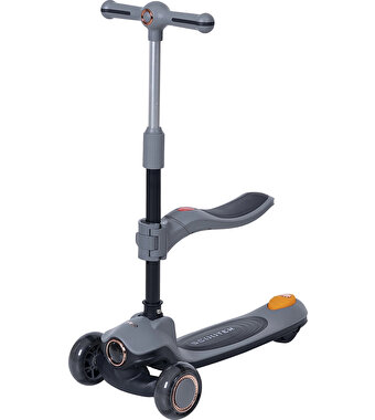 Prego Sidney Oturaklı Scooter Gri
