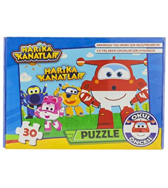 Harika Kanatlar Anaokulu 30 Parça Puzzle