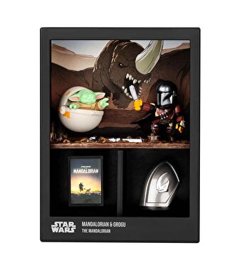 FANDROP Star Wars Mandalorian ve Grogu Diorama