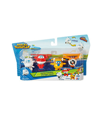 Harika Kanatlar 4´lü Mini Figür Seti (Astra. Jett. Donnie. Grand Albert)