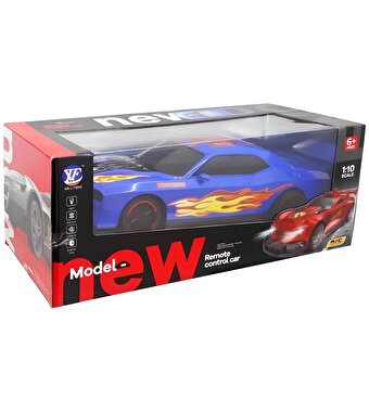 1/10 Ölçekli Uzaktan Kumandalı Şarjlı Araba Mavi