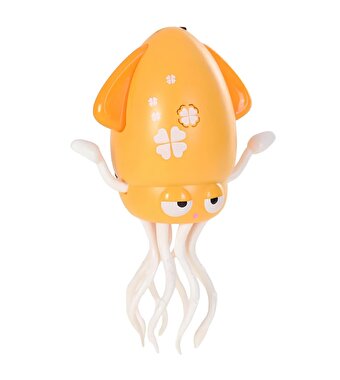 Dansçı Kali Müzikli Işıklı Hareketli Ahtapot Sarı