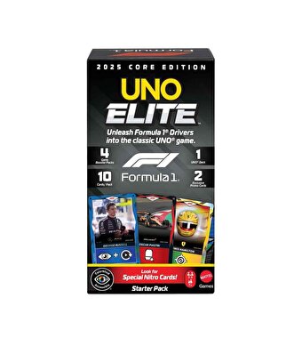 UNO Elite F1 Kartlar Başlangıç Paketi JLV42